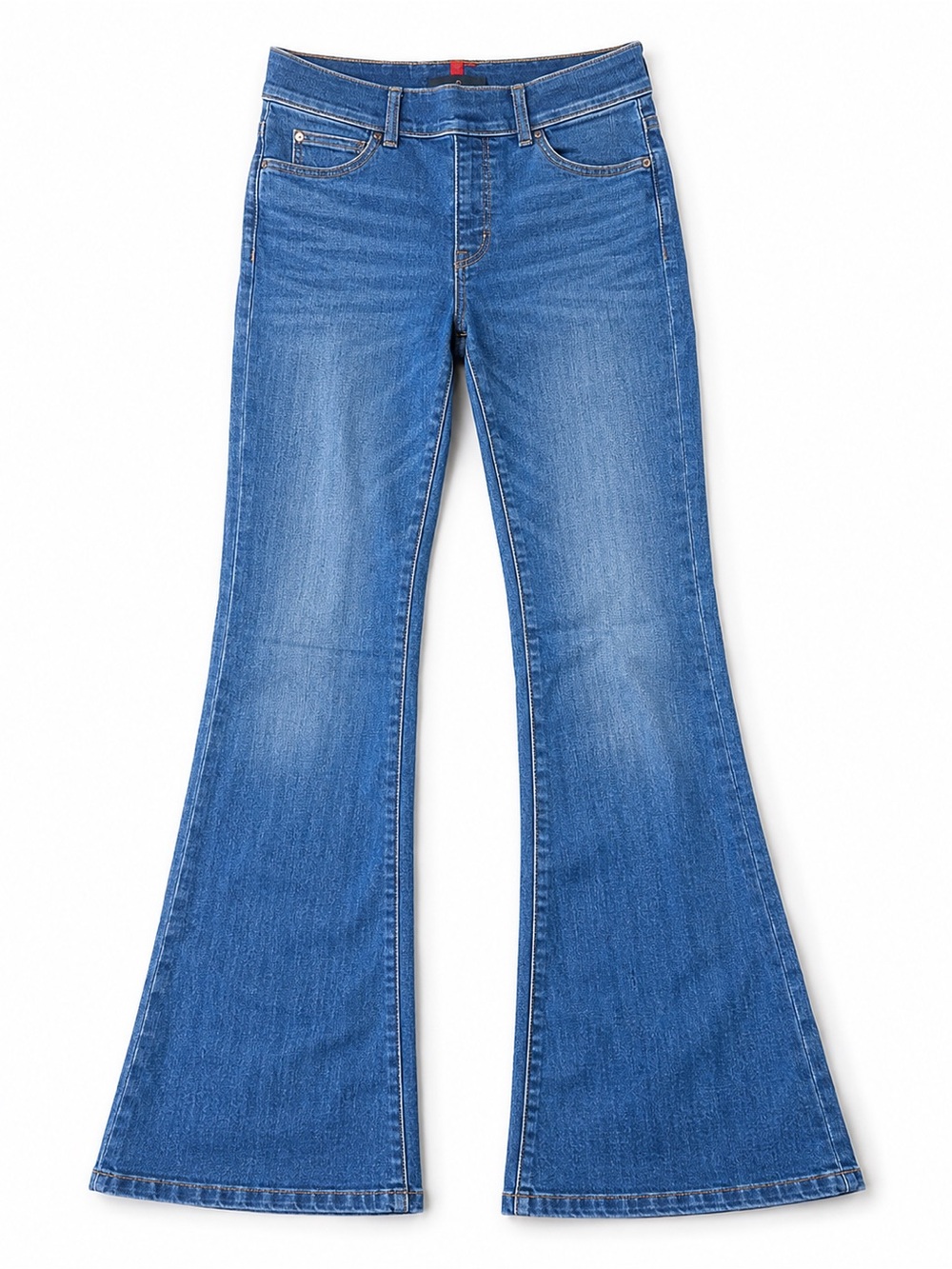 SPANX Blue Flared Jeans size small